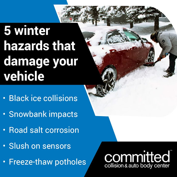 5 Hidden Winter Road Dangers That Can Wreck Your Vehicle's Body