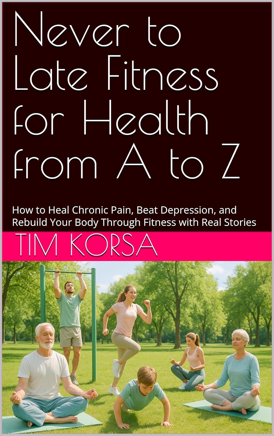 Never to Late Fitness for Health from A to Z: