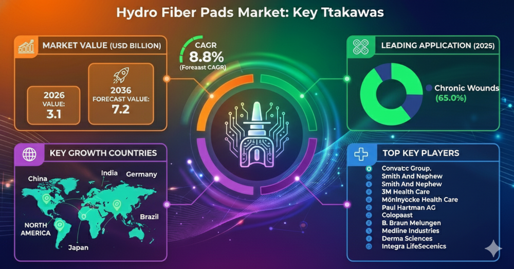 Global Hydro Fiber Pads Market Deep-Dive 2026-2036: Strategic Forecasts, Market Entry Insights & Emerging Opportunities