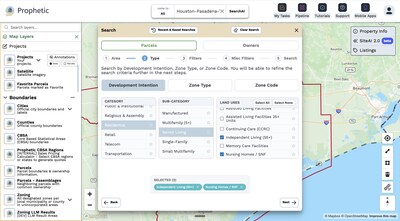 Prophetic Expands SearchAI With “SearchAI Intentions” to Find Land Based on What Developers Want to Build
