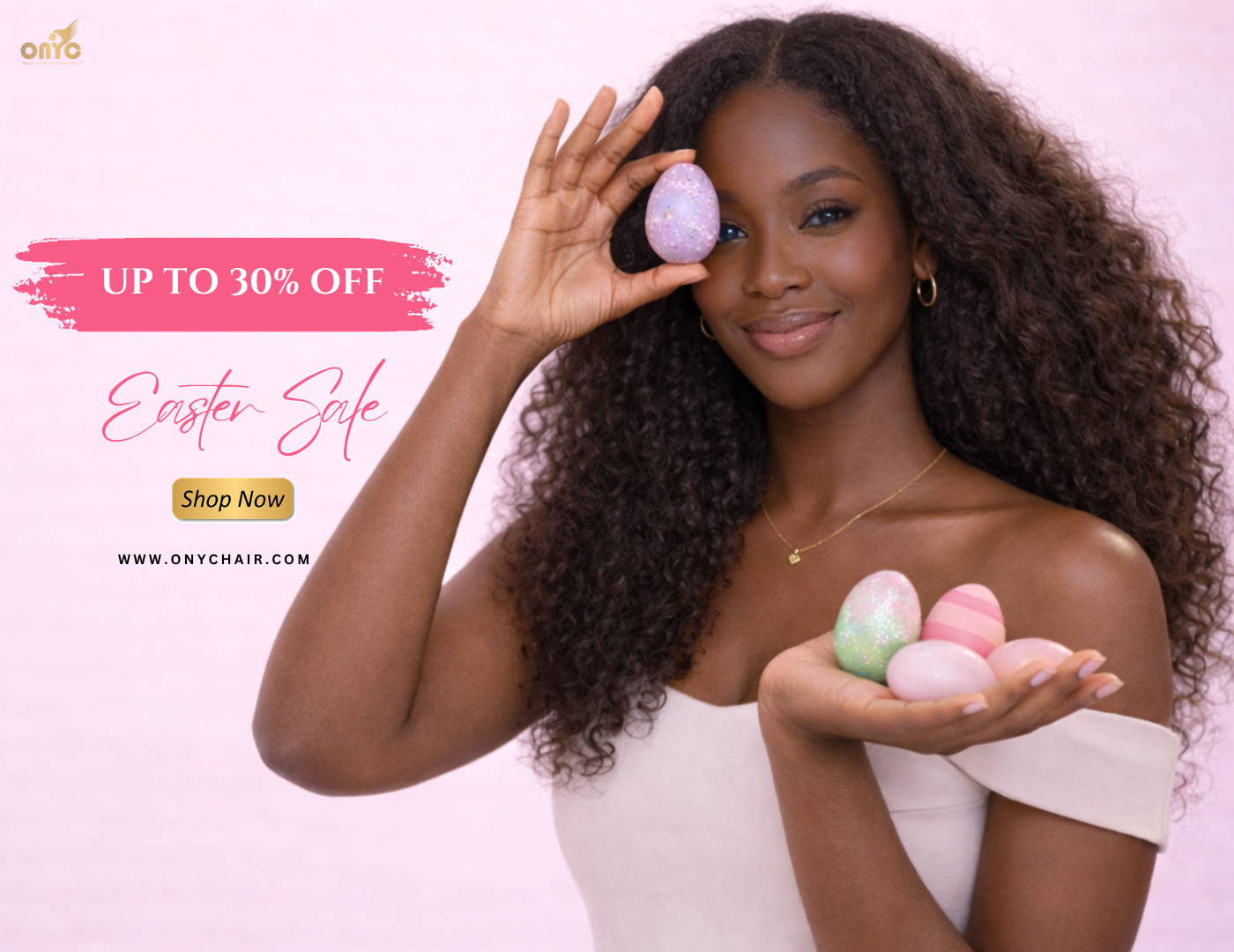 ONYC Hair Celebrates Easter Season with Up to 30% Off Premium Textured Hair Extensions
