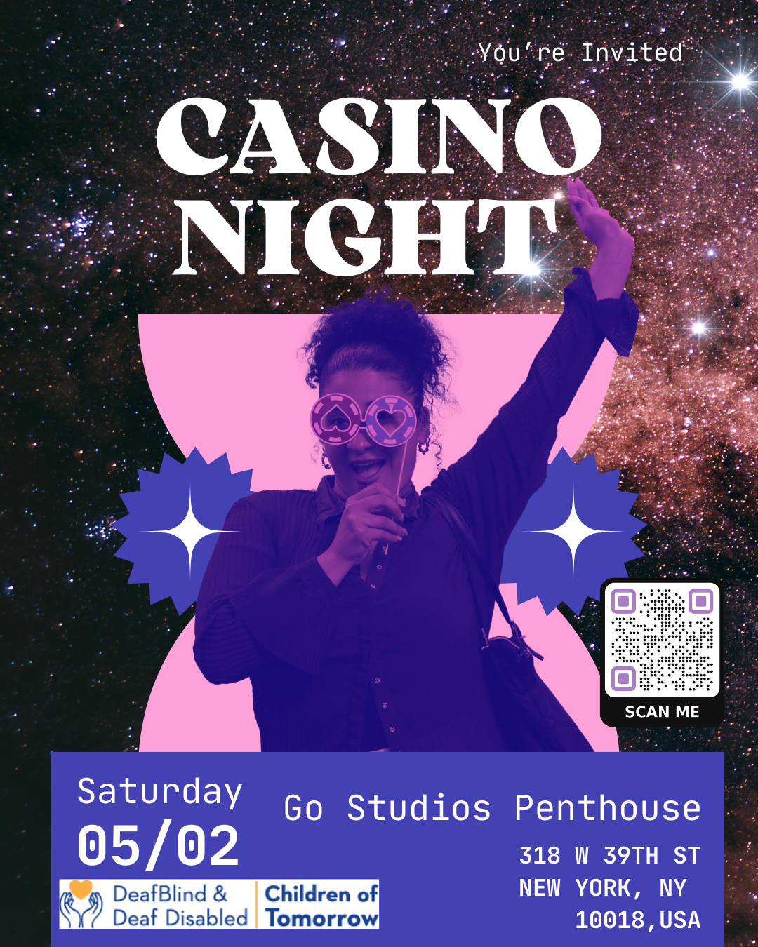 Brooklyn Foundation’s Casino Night Returns to Broaden Support for Deaf, DeafBlind and Deaf Disabled Students