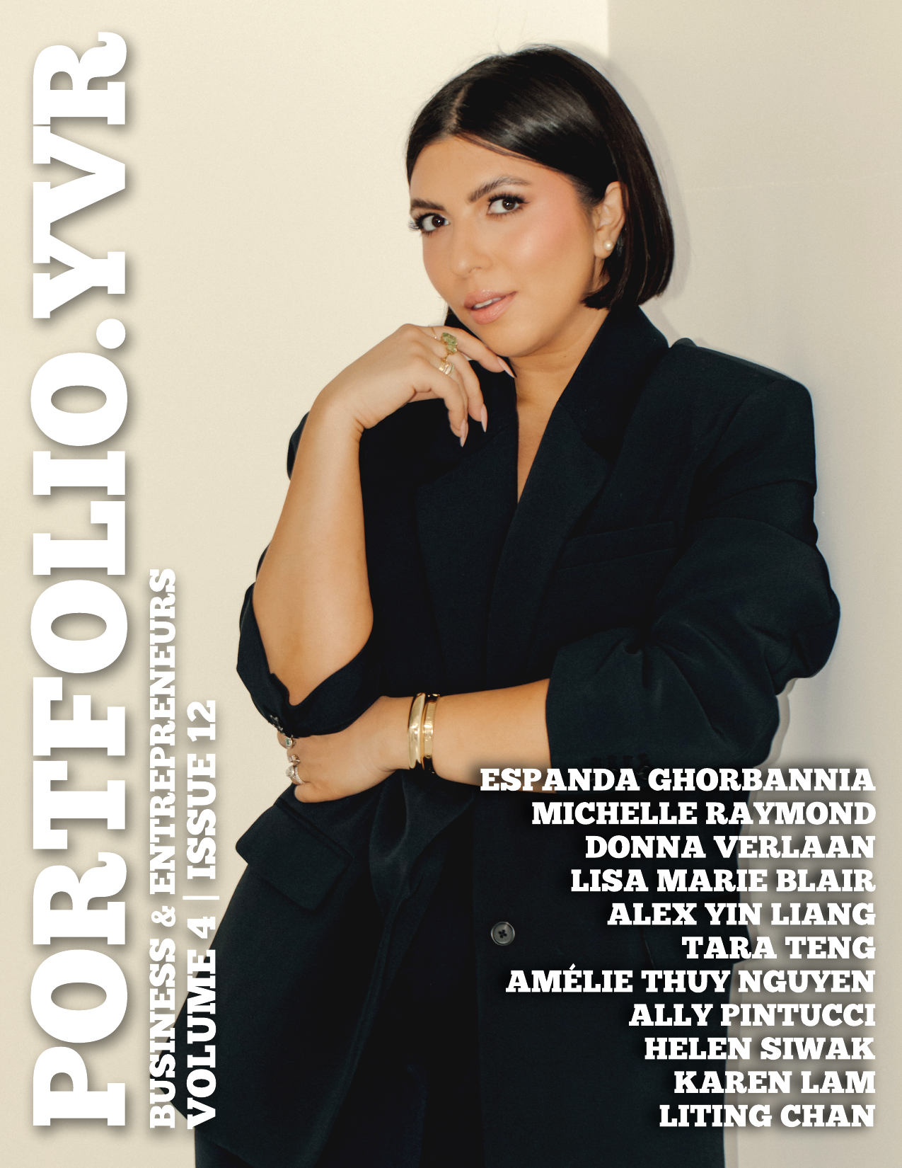 Portfolio.YVR Launches Issue 12 Headlined by Luxury Strategist Espanda Ghorbannia of Convoy Communications